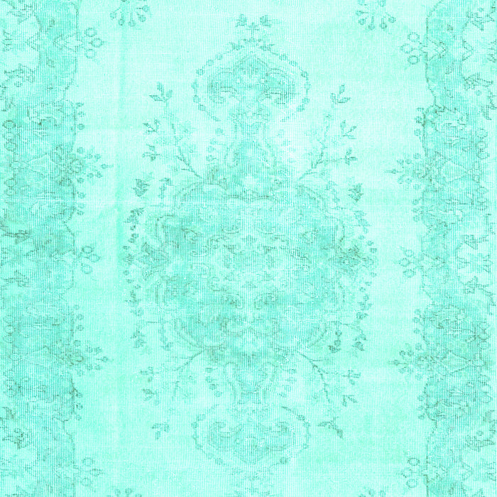 Persian Turquoise Traditional Rug, tr3729turq