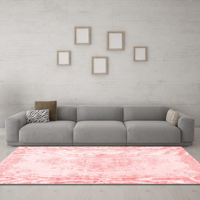 Traditional Red Washable Rugs