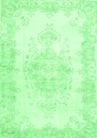 Persian Emerald Green Traditional Rug, tr3729emgrn