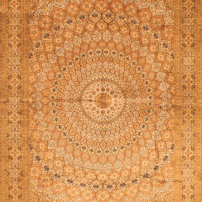 Persian Orange Traditional Rug, tr372org