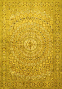 Persian Yellow Traditional Rug, tr372yw