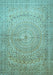 Persian Light Blue Traditional Rug, tr372lblu