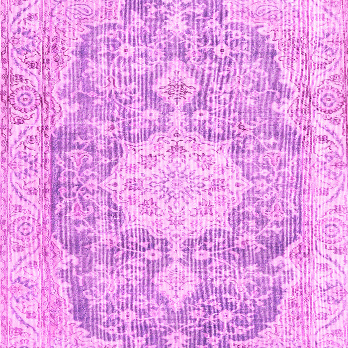 Medallion Pink Traditional Rug, tr3730pnk