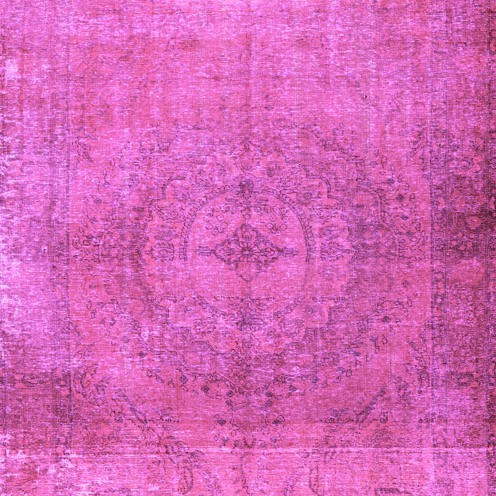 Machine Washable Persian Purple Traditional Area Rugs, wshtr3731pur