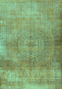 Persian Turquoise Traditional Rug, tr3731turq