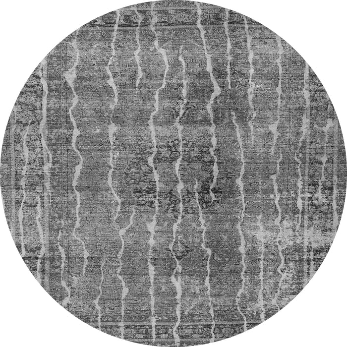 Machine Washable Persian Gray Bohemian Rug, wshtr3732gry