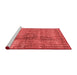 Bohemian Red Washable Rugs