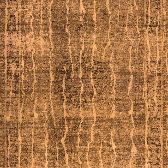 Serging Thickness of Machine Washable Persian Orange Bohemian Area Rugs, wshtr3732org