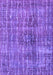 Machine Washable Persian Purple Bohemian Area Rugs, wshtr3732pur