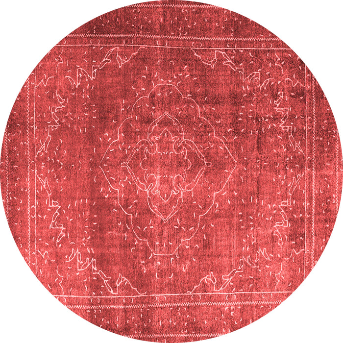Machine Washable Persian Red Traditional Rug, wshtr3733red