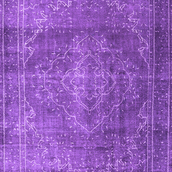 Machine Washable Persian Purple Traditional Area Rugs, wshtr3733pur