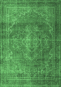 Persian Emerald Green Traditional Rug, tr3733emgrn