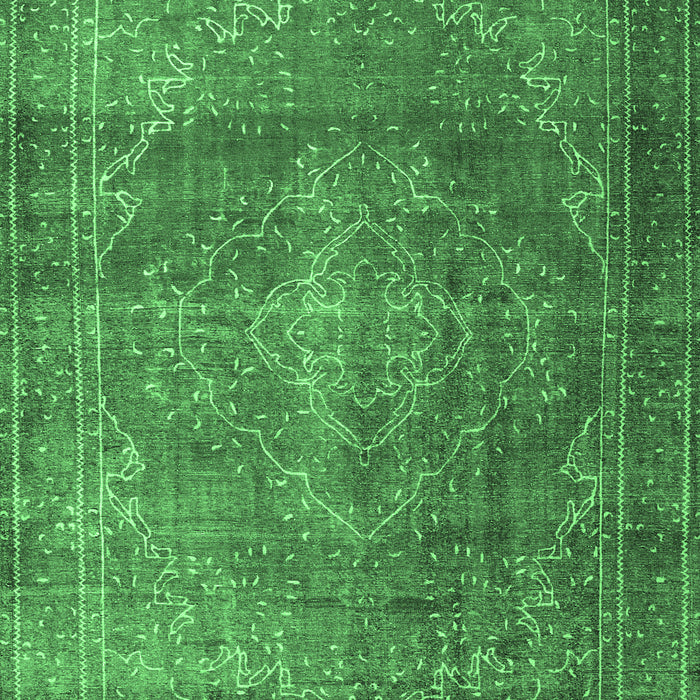 Persian Emerald Green Traditional Rug, tr3733emgrn
