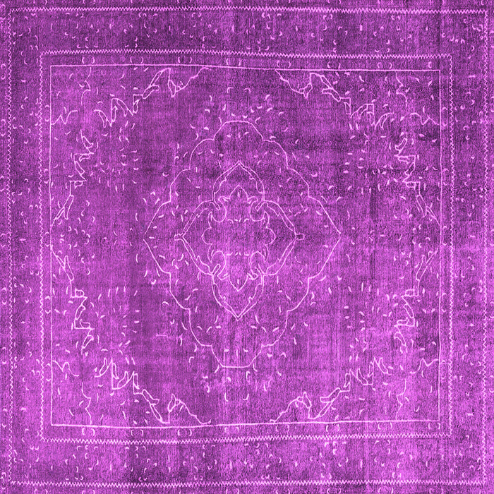 Square Persian Pink Traditional Rug, tr3733pnk