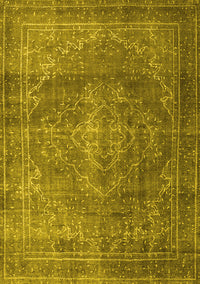 Persian Yellow Traditional Rug, tr3733yw