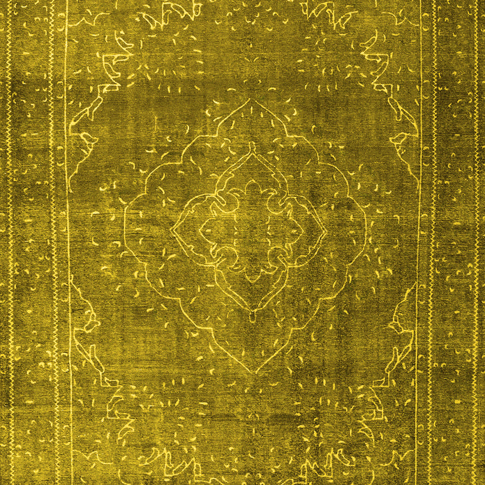 Persian Yellow Traditional Rug, tr3733yw