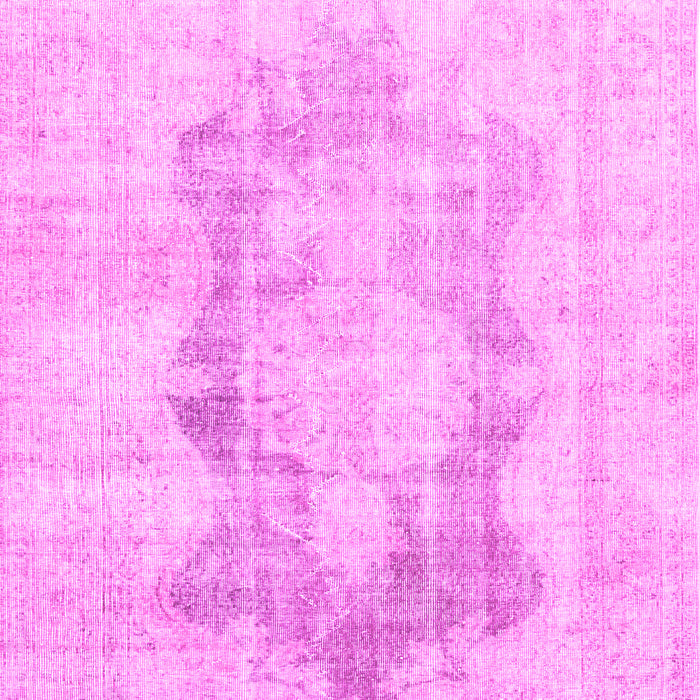 Machine Washable Persian Pink Traditional Rug, wshtr3734pnk