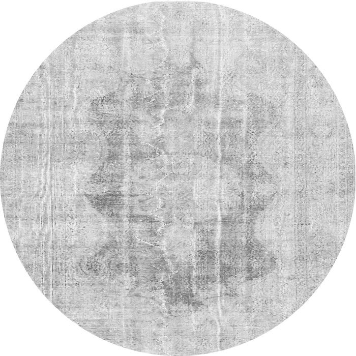 Machine Washable Persian Gray Traditional Rug, wshtr3734gry