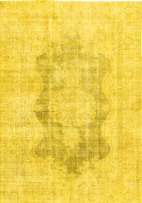 Persian Yellow Traditional Rug, tr3734yw