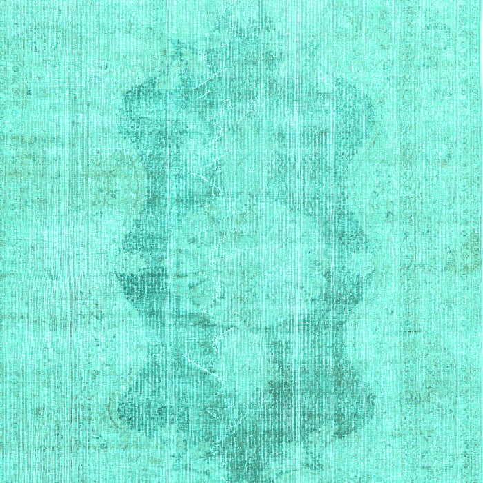 Machine Washable Persian Turquoise Traditional Area Rugs, wshtr3734turq