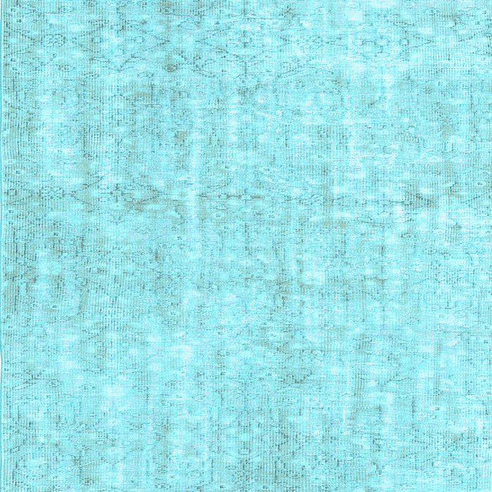 Machine Washable Persian Light Blue Traditional Rug, wshtr3735lblu