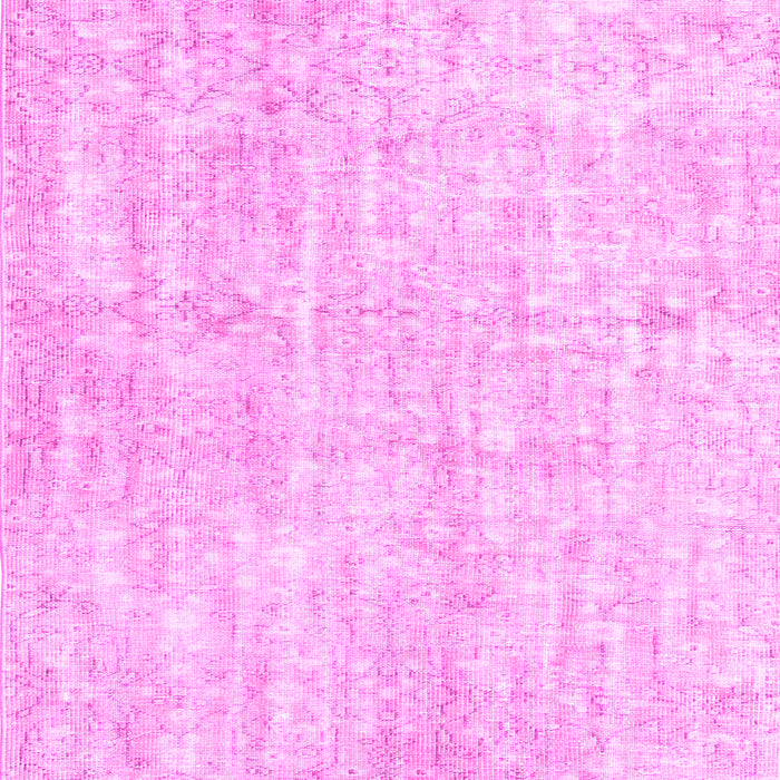 Machine Washable Persian Pink Traditional Rug, wshtr3735pnk