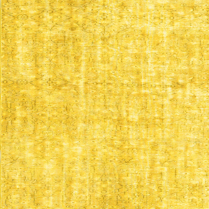 Machine Washable Persian Yellow Traditional Rug, wshtr3735yw