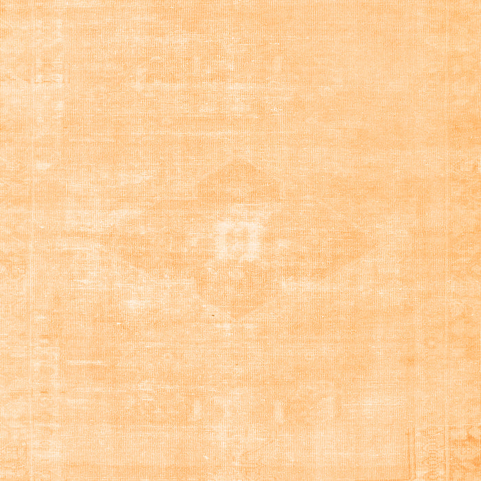 Serging Thickness of Machine Washable Persian Orange Traditional Area Rugs, wshtr3736org