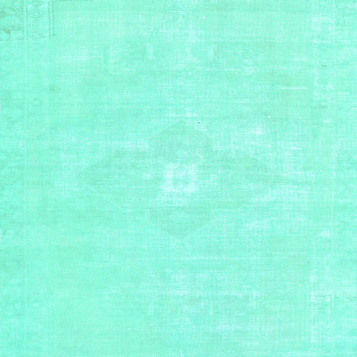 Machine Washable Persian Turquoise Traditional Area Rugs, wshtr3736turq