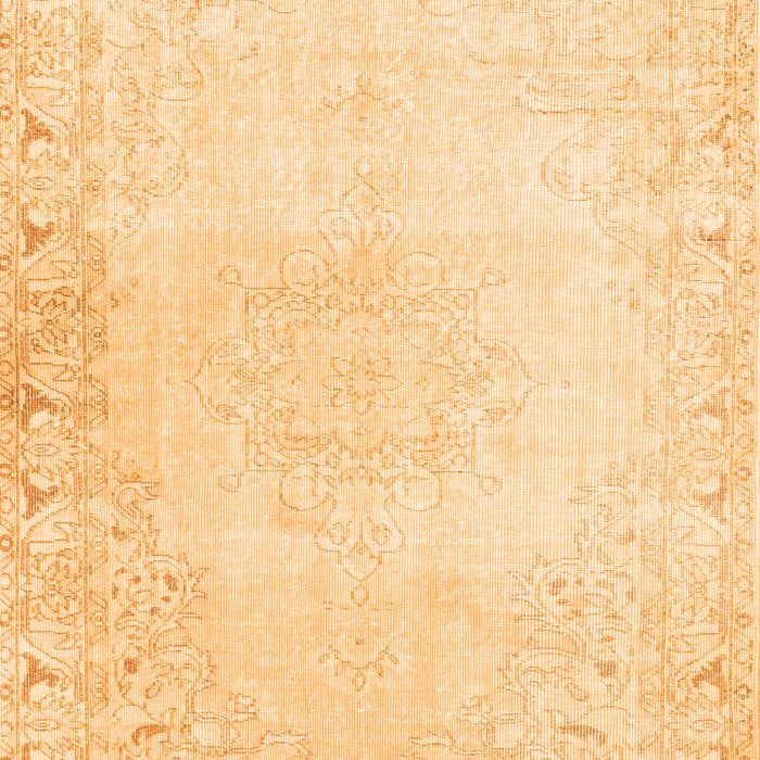 Persian Orange Traditional Rug, tr3737org