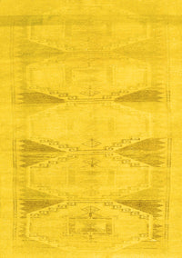 Persian Yellow Traditional Rug, tr3738yw