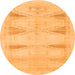 Square Persian Orange Traditional Rug, tr3738org