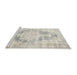 Sideview of Machine Washable Traditional Champagne Beige Rug, wshtr3739