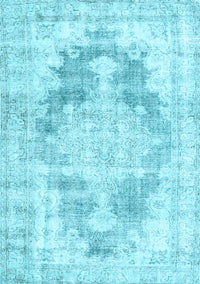 Persian Light Blue Traditional Rug, tr3739lblu