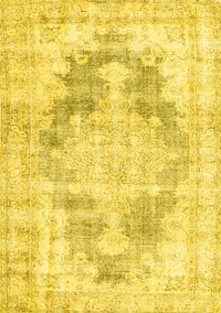 Persian Yellow Traditional Rug, tr3739yw