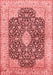 Medallion Red Traditional Area Rugs