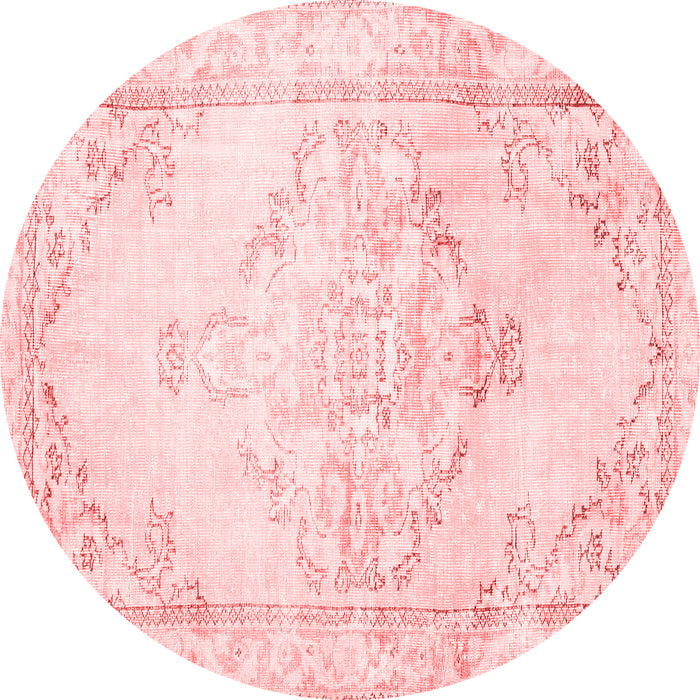 Machine Washable Persian Red Traditional Rug, wshtr3740red