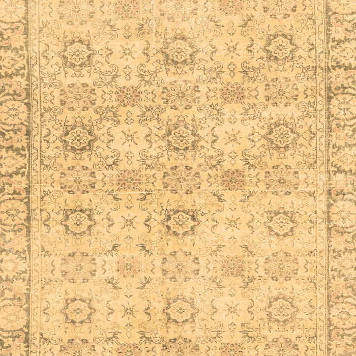Machine Washable Persian Brown Traditional Rug, wshtr3741brn
