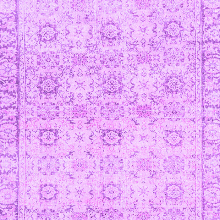 Machine Washable Persian Purple Traditional Area Rugs, wshtr3741pur