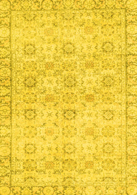 Persian Yellow Traditional Rug, tr3741yw