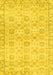 Persian Yellow Traditional Rug, tr3741yw