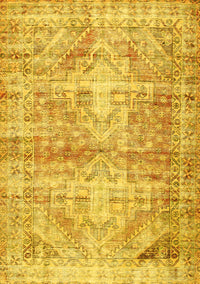 Persian Yellow Traditional Rug, tr3742yw