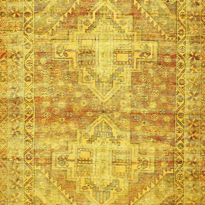 Persian Yellow Traditional Rug, tr3742yw