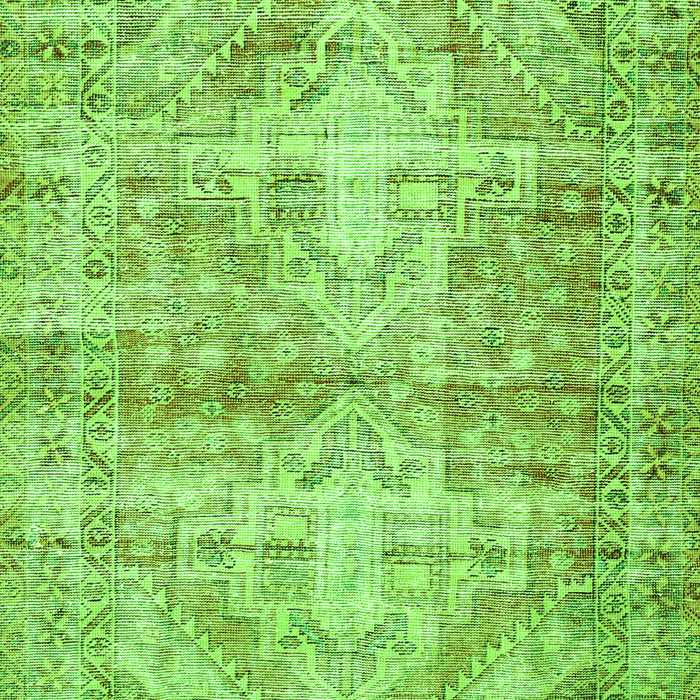 Persian Green Traditional Rug, tr3742grn