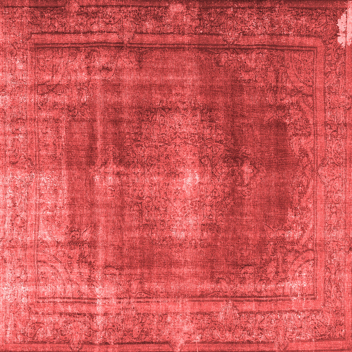 Machine Washable Persian Red Bohemian Rug, wshtr3743red