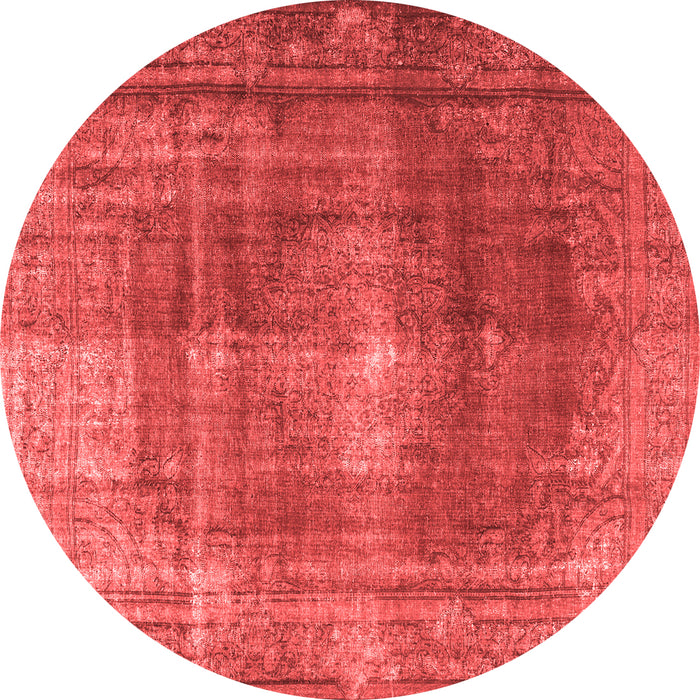 Machine Washable Persian Red Bohemian Rug, wshtr3743red
