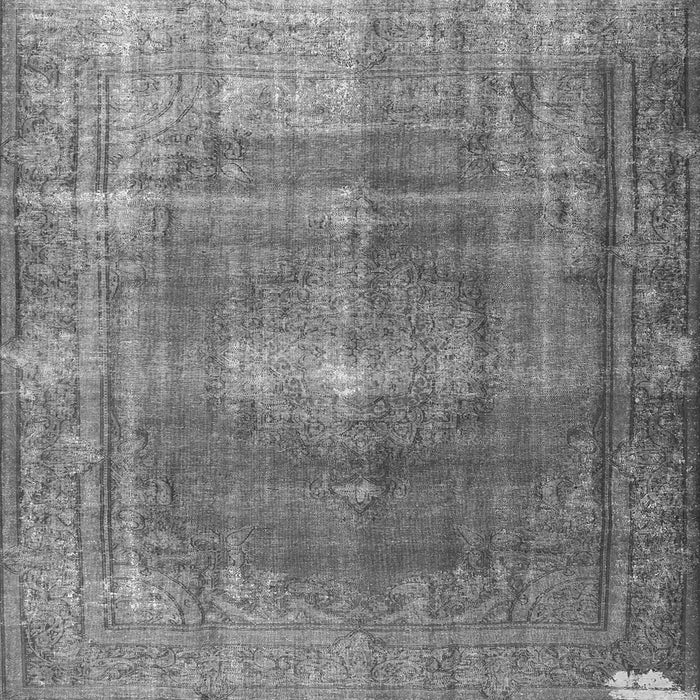 Serging Thickness of Persian Gray Bohemian Rug, tr3743gry