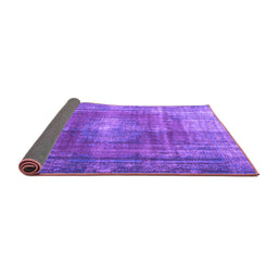 Sideview of Persian Purple Bohemian Rug, tr3743pur