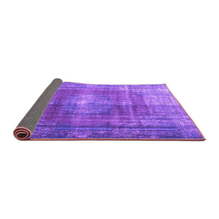 Sideview of Persian Purple Bohemian Rug, tr3743pur