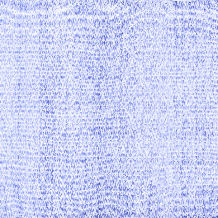 Square Persian Blue Traditional Rug, tr3744blu